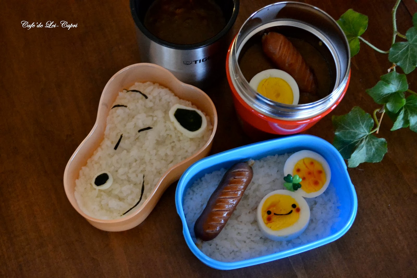 Cafe De Lei Capri Snoopy Curry Rice Bento スヌーピーのカレーライス弁当