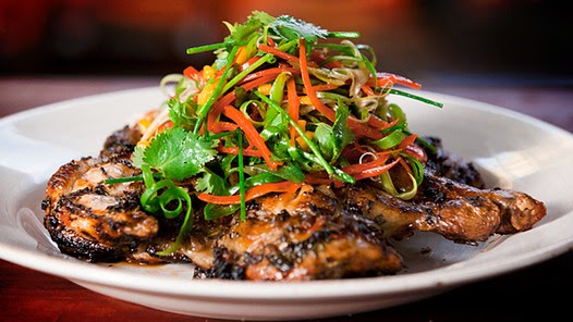 BBQ Chicken with Mango and Tropical Marinade #BBQ #Recipe BBQ Chicken with Mango and Tropical Marinade #BBQ #Recipe