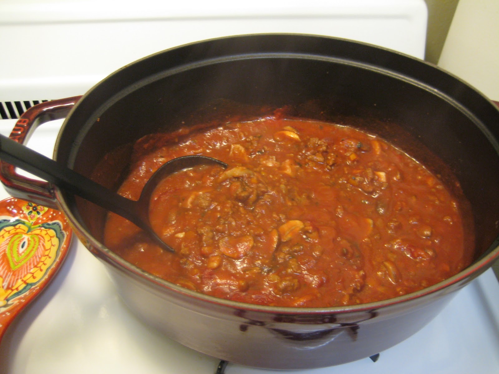 The Lush Chef BologneseSmothered Parmesan Polenta