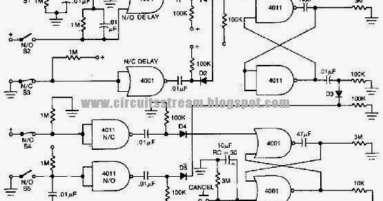Build a Home Alarm Loop Wiring diagram Schematic | Loublet Schematic