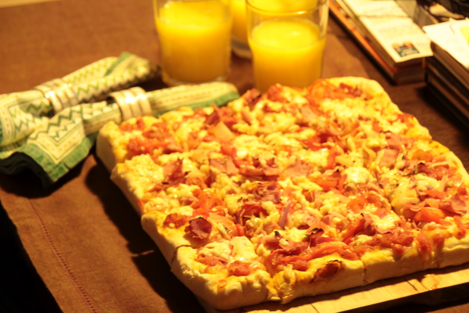 As Minhas Receitas Pizza Camponesa 