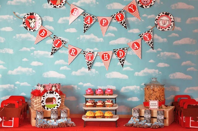 Party Frosting: Farm/Barn party ideas/inspiration