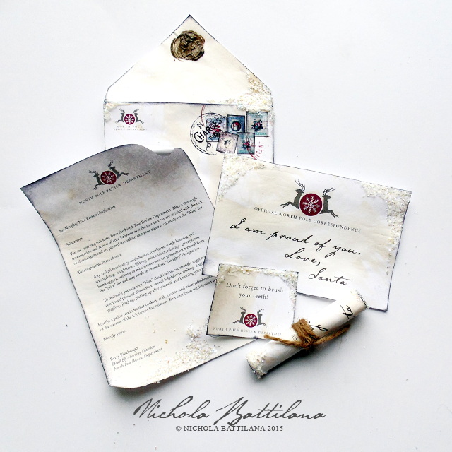 Nice List Notification and Notes from the North Pole - Nichola Battilana