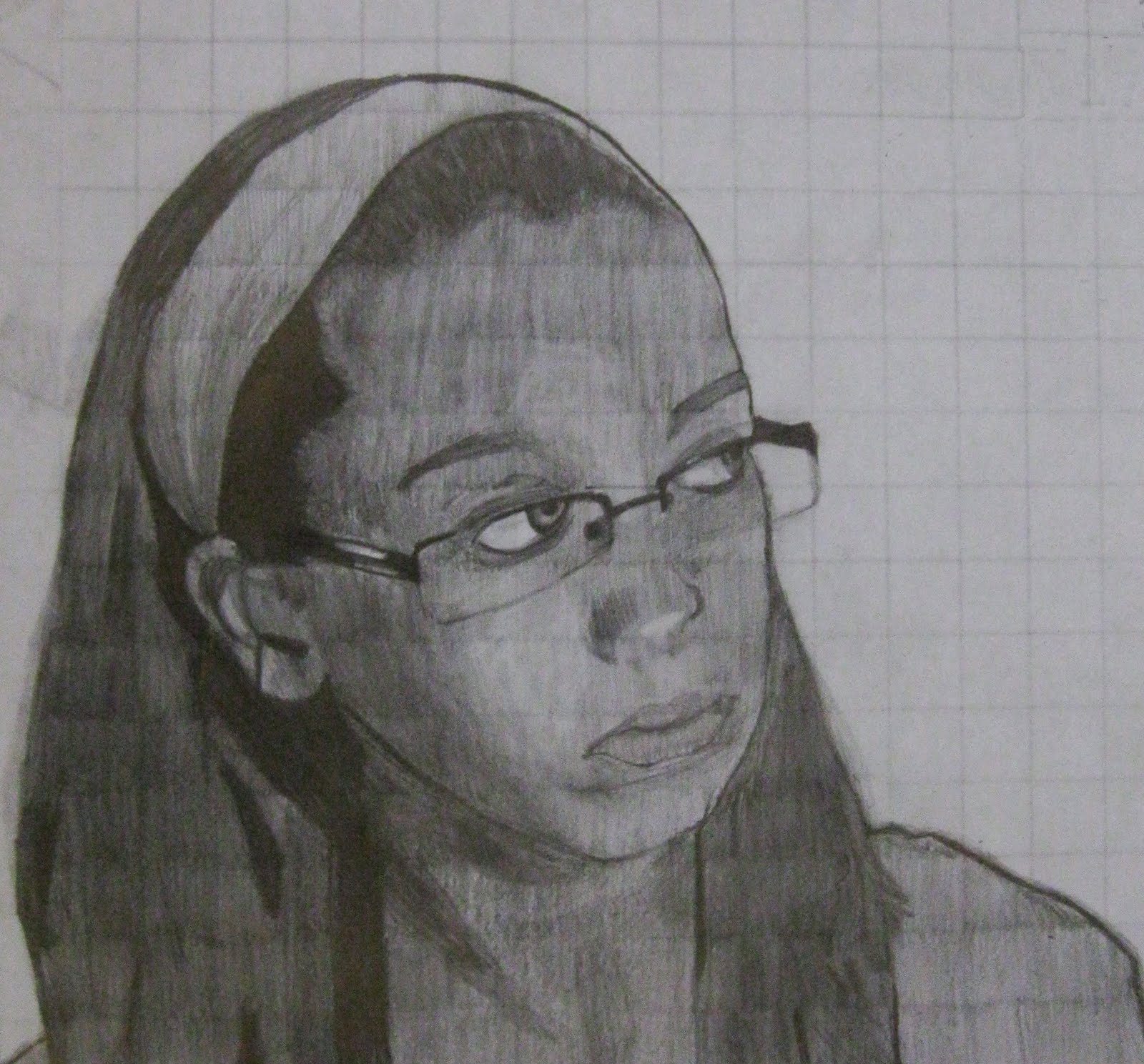 DMS ART: 7th Grade Self-Portraits