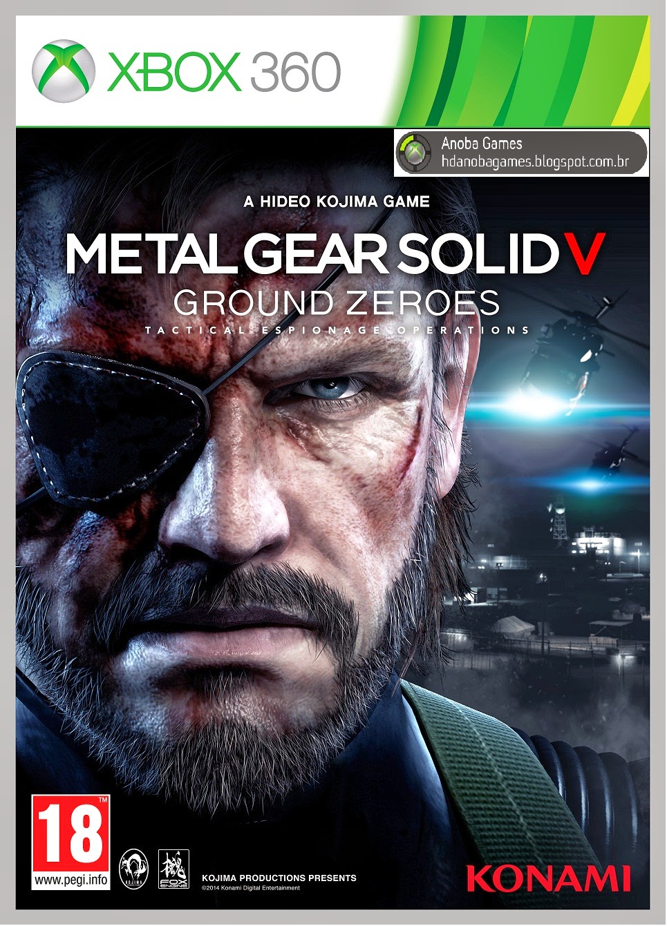 HD PARA XBOX 360 RGH / JTAG LANÇAMENTO!!!!! Metal Gear Solid 5 Ground Zeroes XBOX 360!!!!