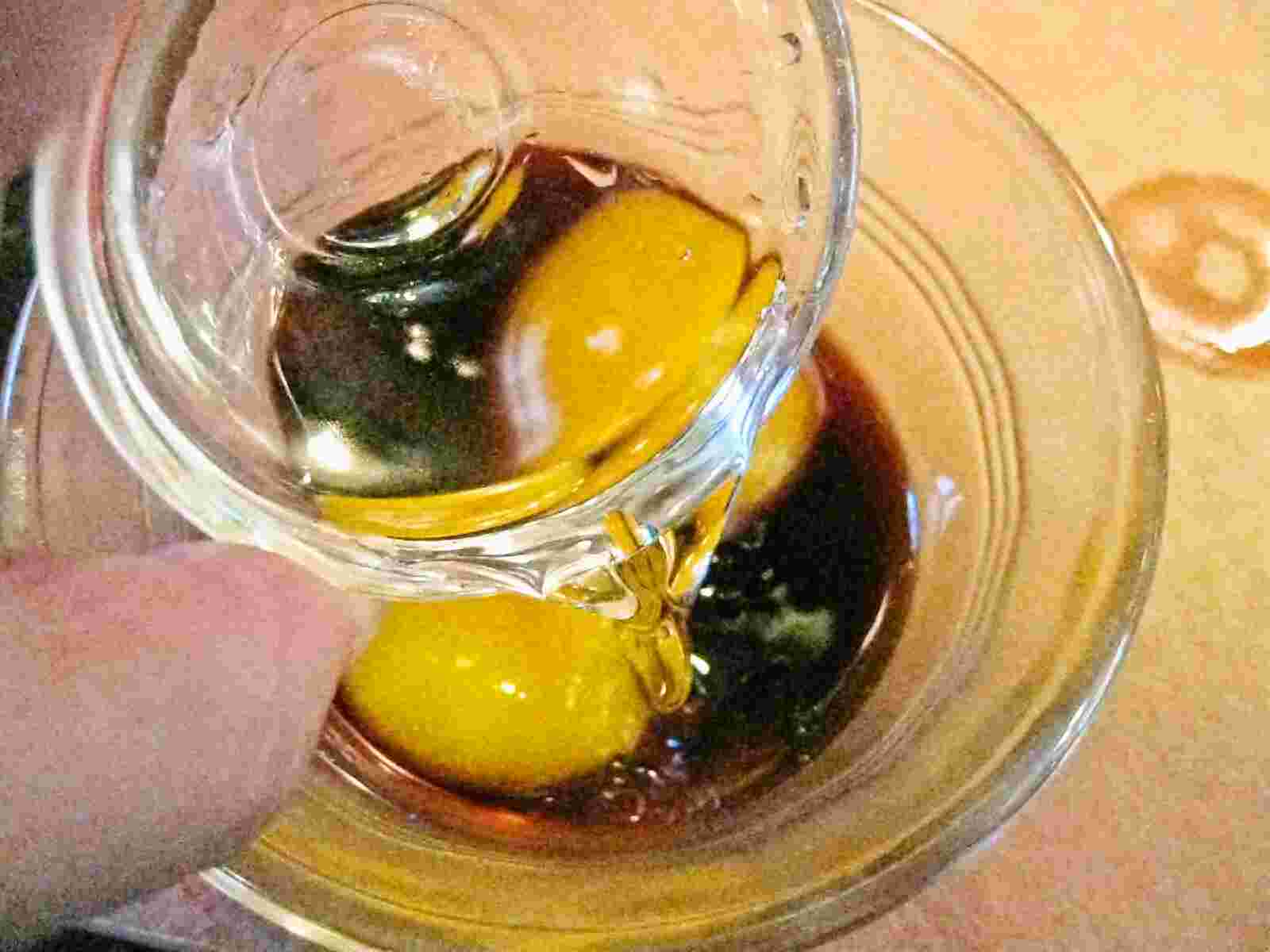 Recipes for Tom Kimi no shoyuzuke / egg yolks in soy sauce