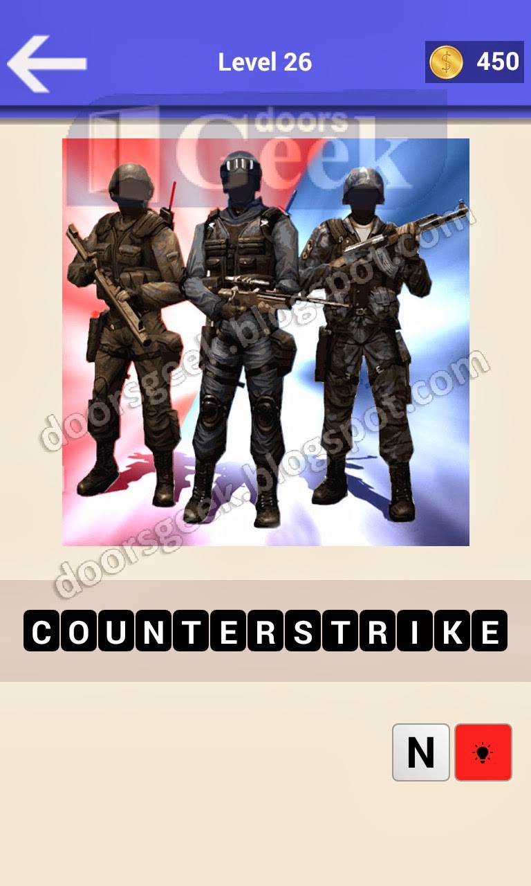 Guess the Game Quiz Level 26 Doors Geek