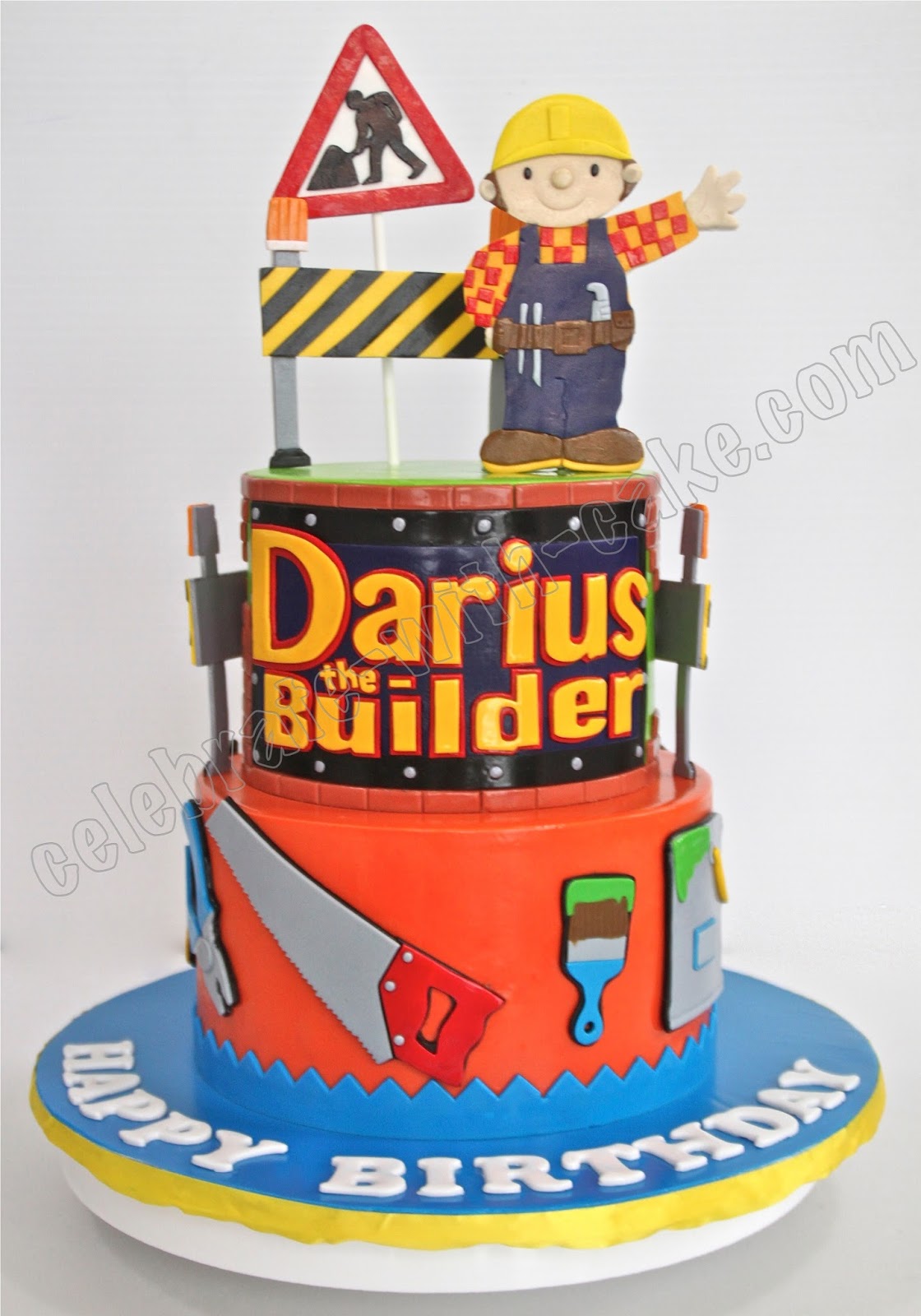 Bob The Builder Birthday Cake Singapore Bob The Builder Birthday Cake Singapore