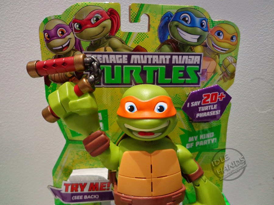 Details about   Teenage Mutant Ninja Turtles Lenardo Halfshell Heroe TMNT Storage Playmates 