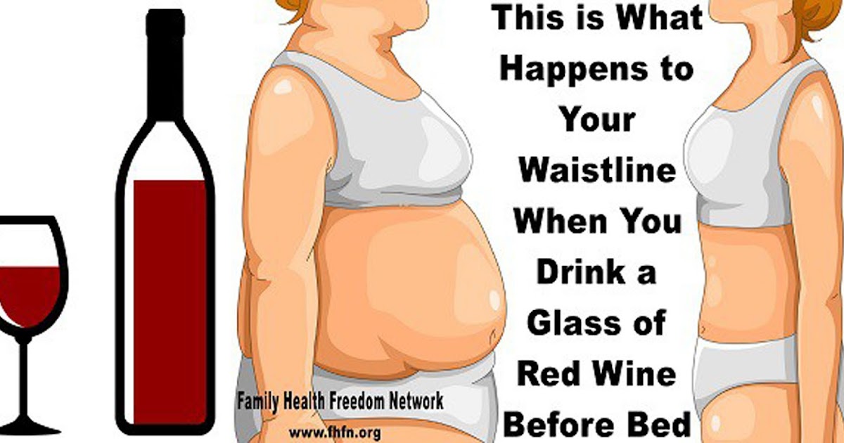 This is What Happens to Your Waistline When You Drink a Glass of Red