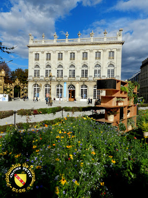 NANCY (54) - Place Stanislas : Le jardin éphémère 2012 "Jean Prouvé"