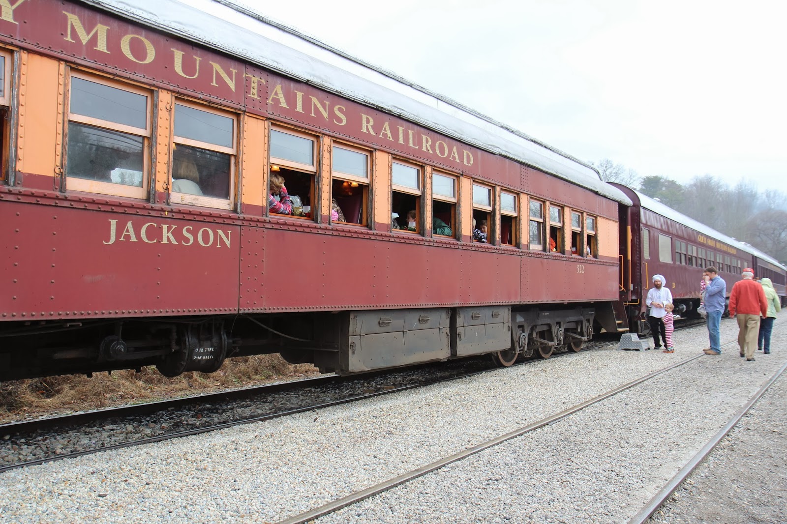 This Perfect Mess The Polar Express {Great Smoky Mountain Railroad in Bryson City}