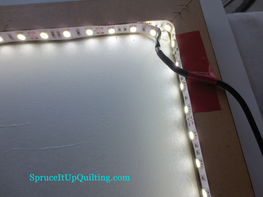 Spruce It Up Quilting Light box project!