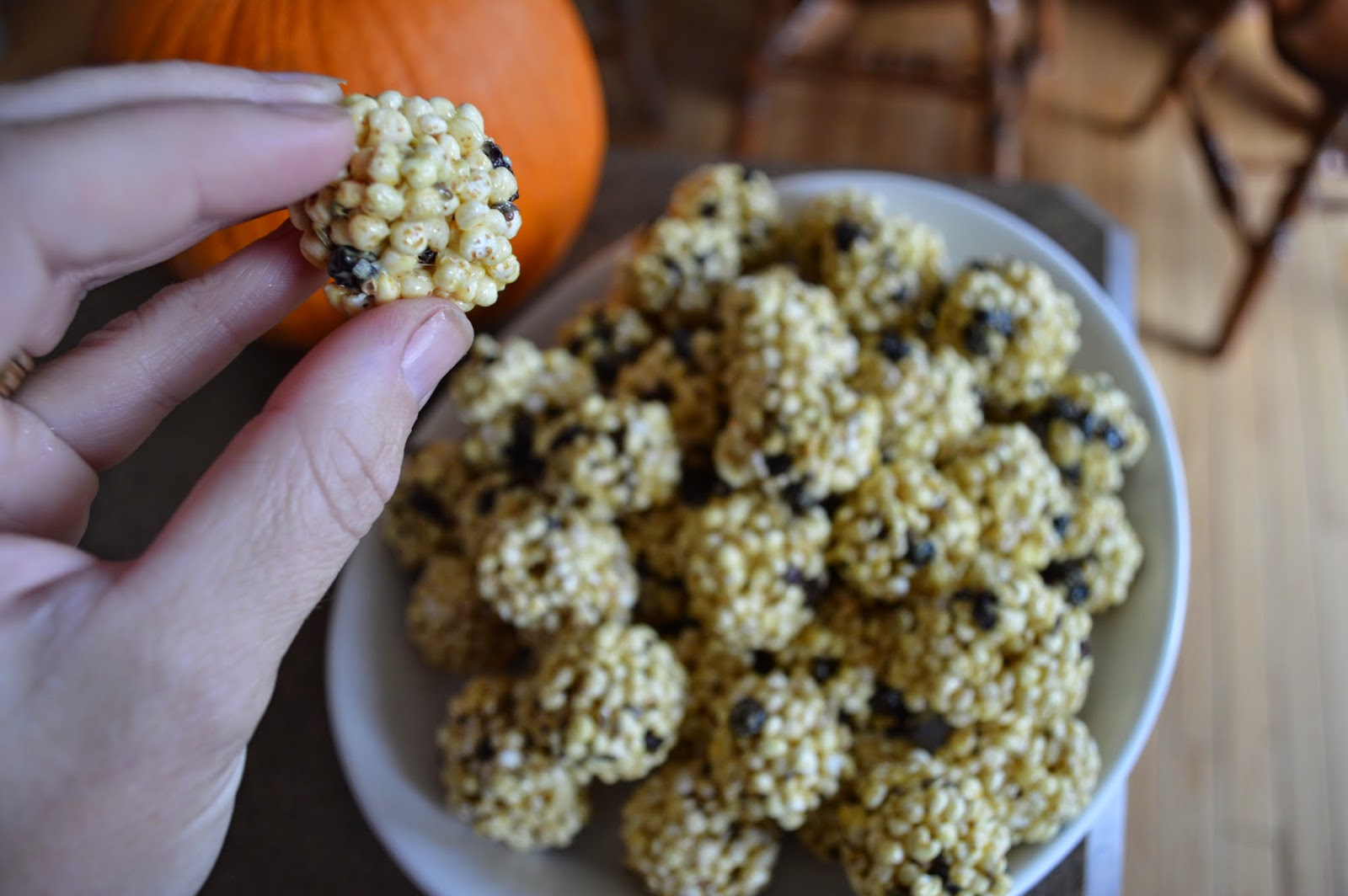 From Scratch Spiced Millet Puff Snacks AKA Spicy Balls