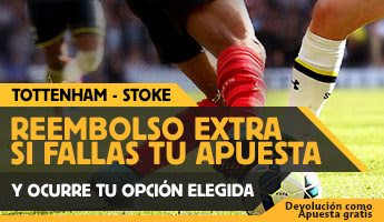 betfair reembolso 25 euros Premier League Tottenham vs Stoke 15 agosto betfair reembolso 25 euros Premier League Tottenham vs Stoke 15 agosto