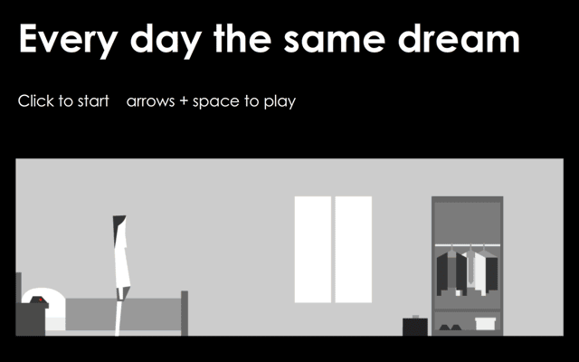 http://www.molleindustria.org/everydaythesamedream/everydaythesamedream.html