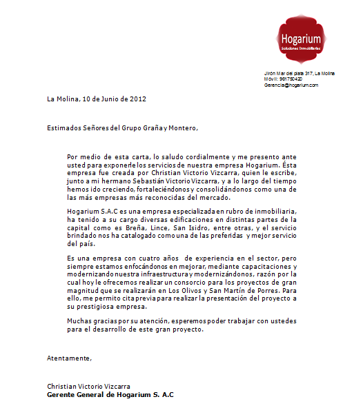 liderazgo carta de presentaci 243 n personal carta de presentacion personal