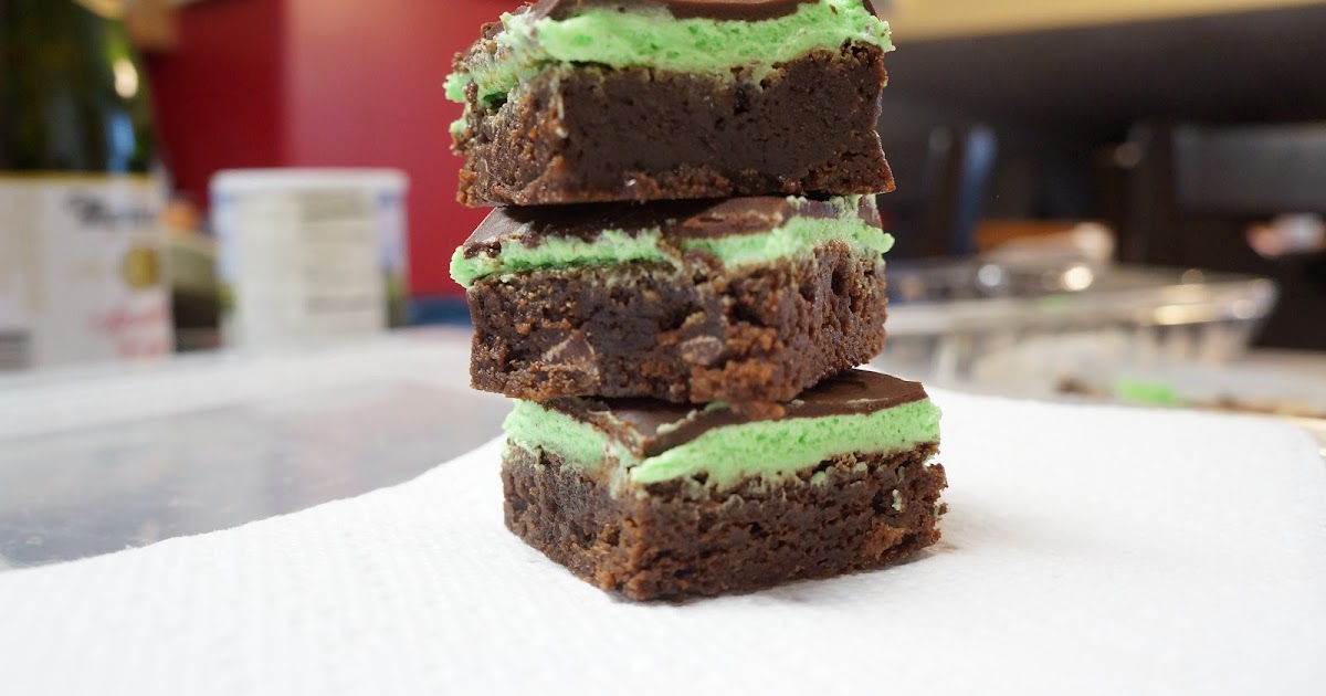 WE EAT Kneader's Mint Brownies