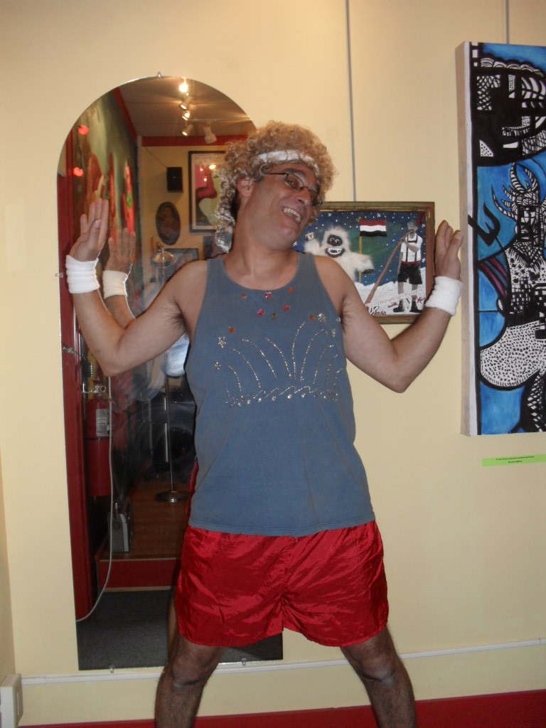 Wrenshack Ramblings Richard Simmons and/or Bob Ross Halloween Costume