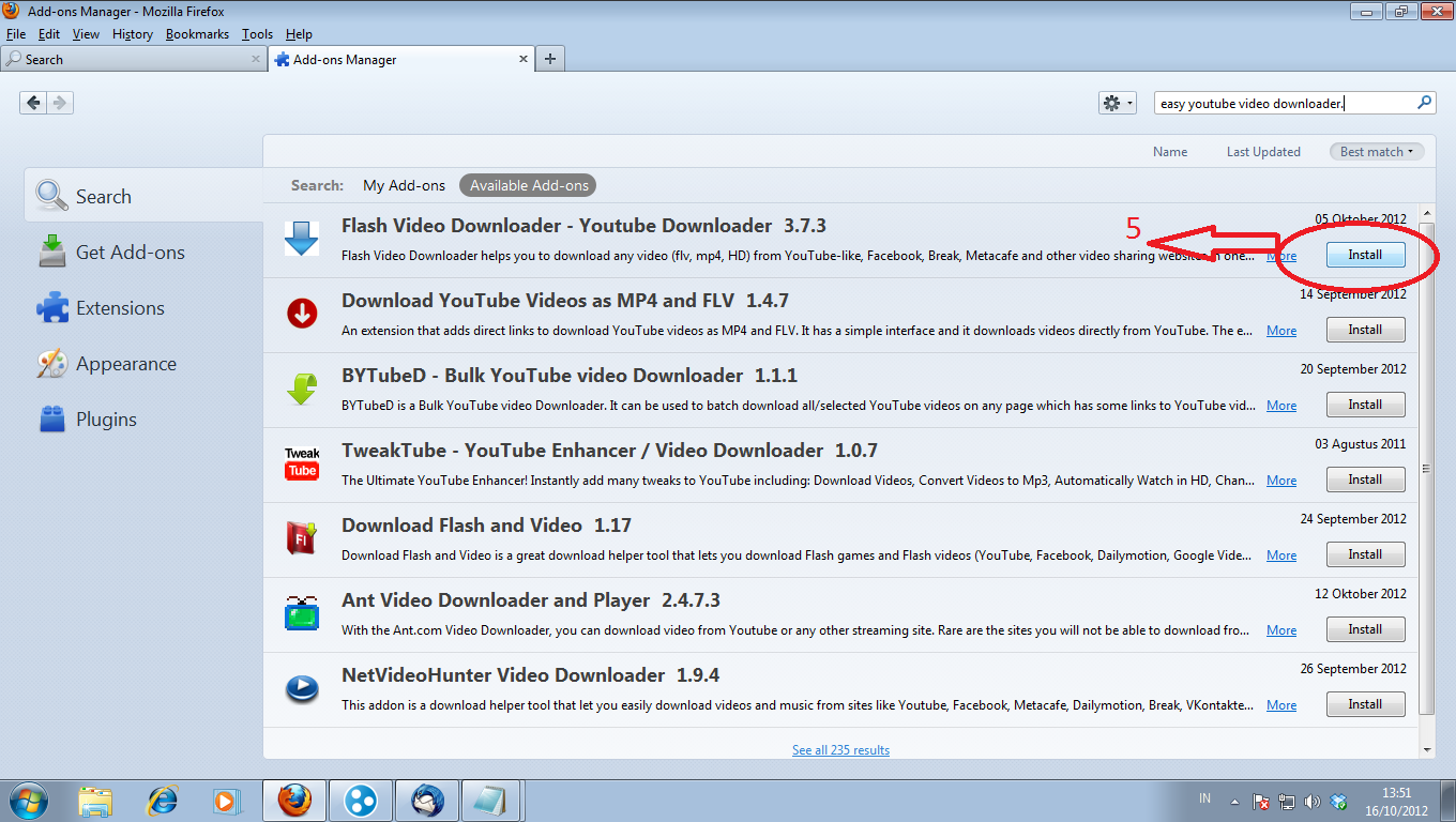 Addons opera youtube downloader mp3