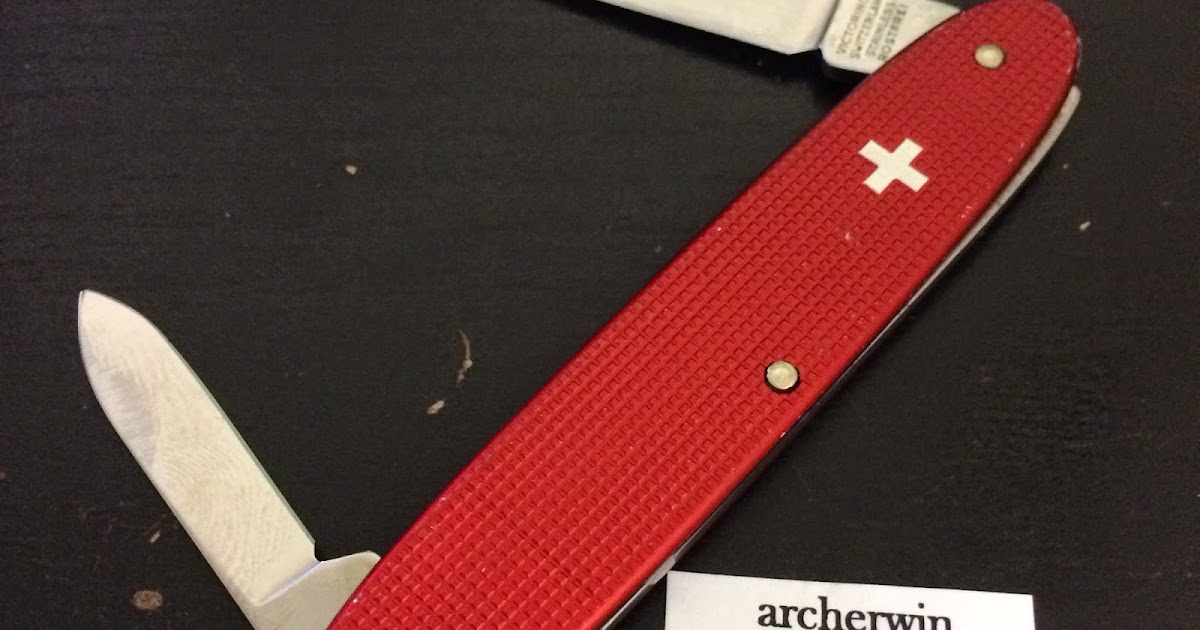 archerwin's Swiss Army Knives COLLECTION Victorinox Popular 84mm (1980s)