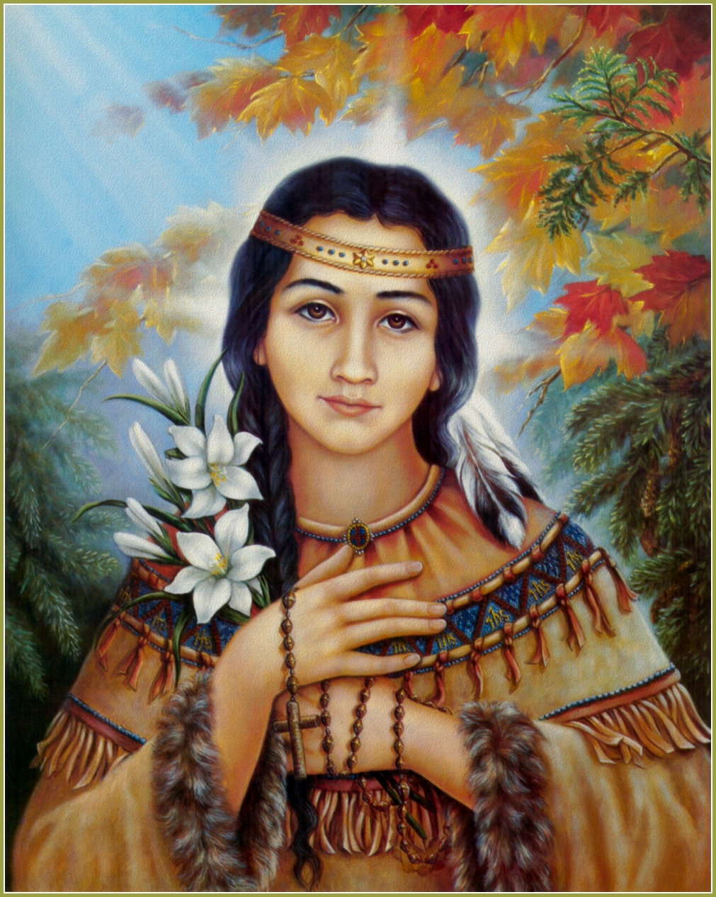 From the Pastor's Desk Blessed Kateri Tekakwitha and Faithfulness