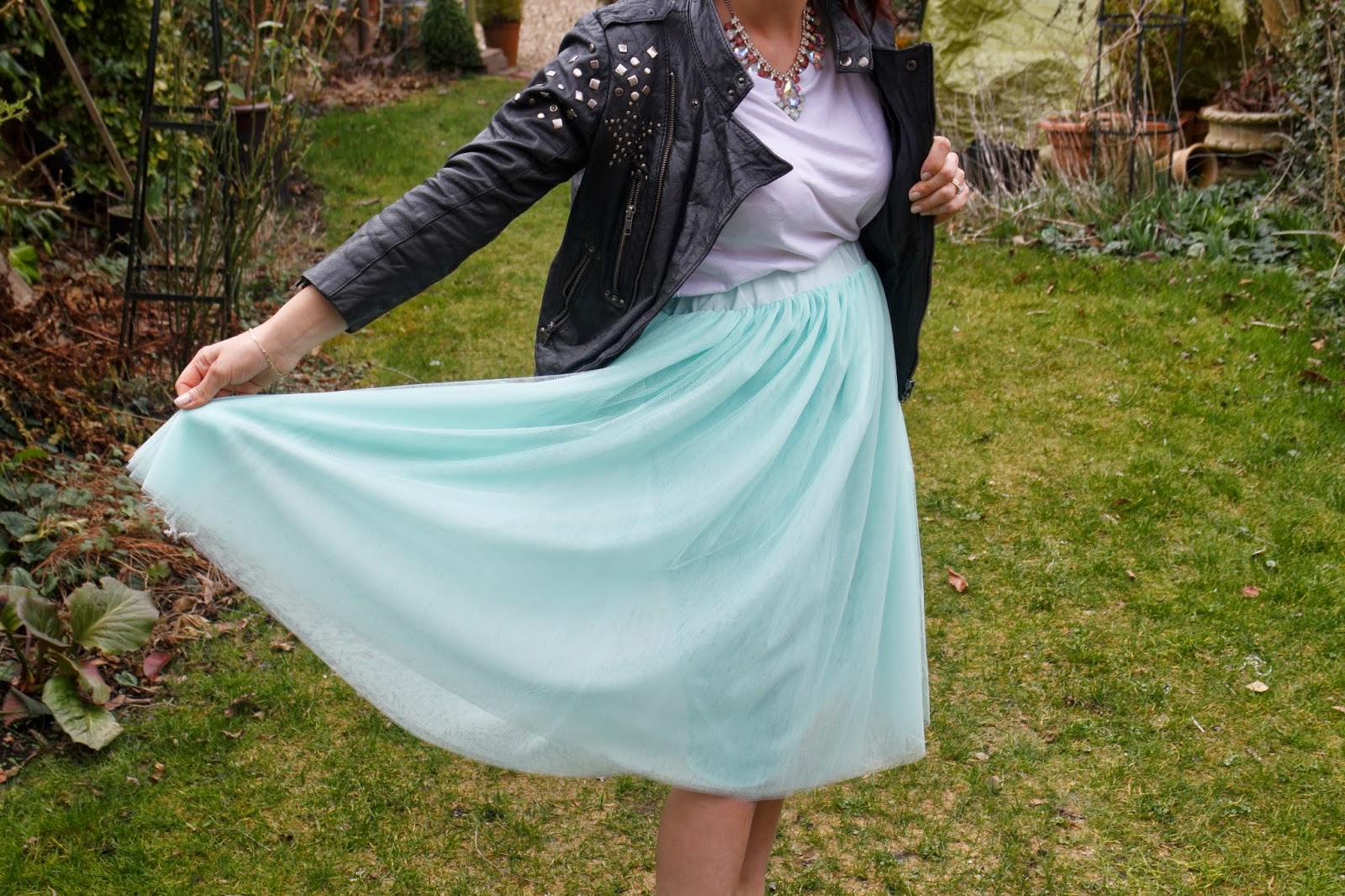 disney princess, tulle skirt, ebay fashion, ootd, street style, leather, how to wear tuille, asos, 