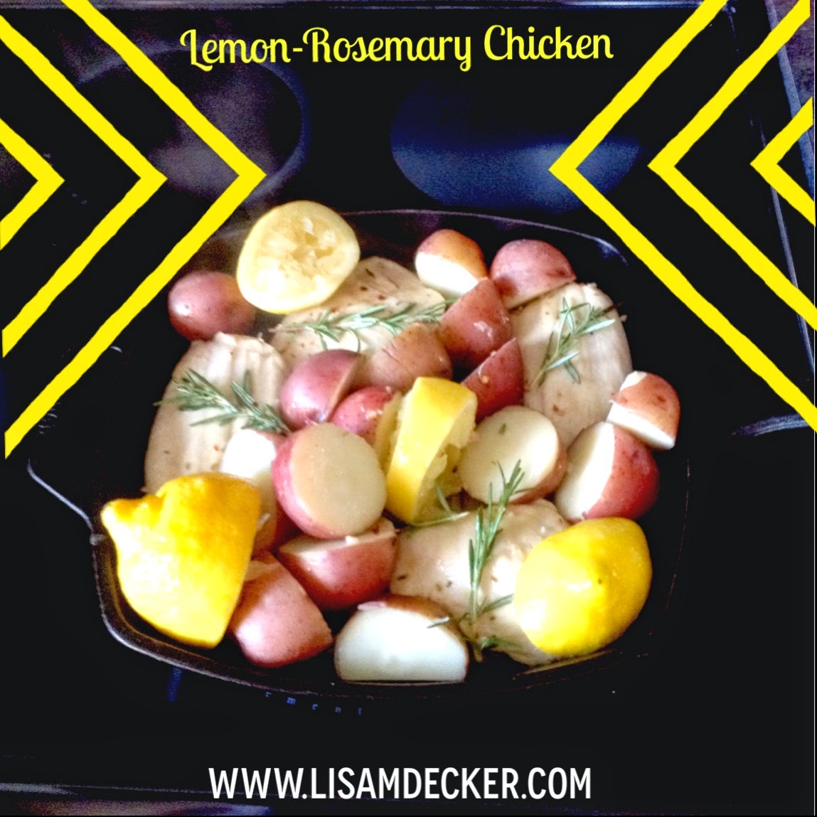 Lemon Rosemary Chicken Lemon Rosemary Chicken, Clean Eating, Health Dinner Ideas