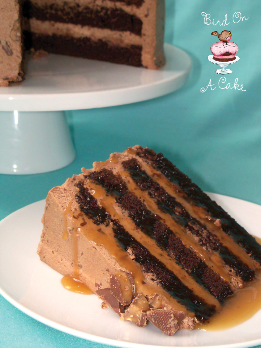 Heath Cake with Toffee Sauce Guest Post!! A Turtle's Life for Me