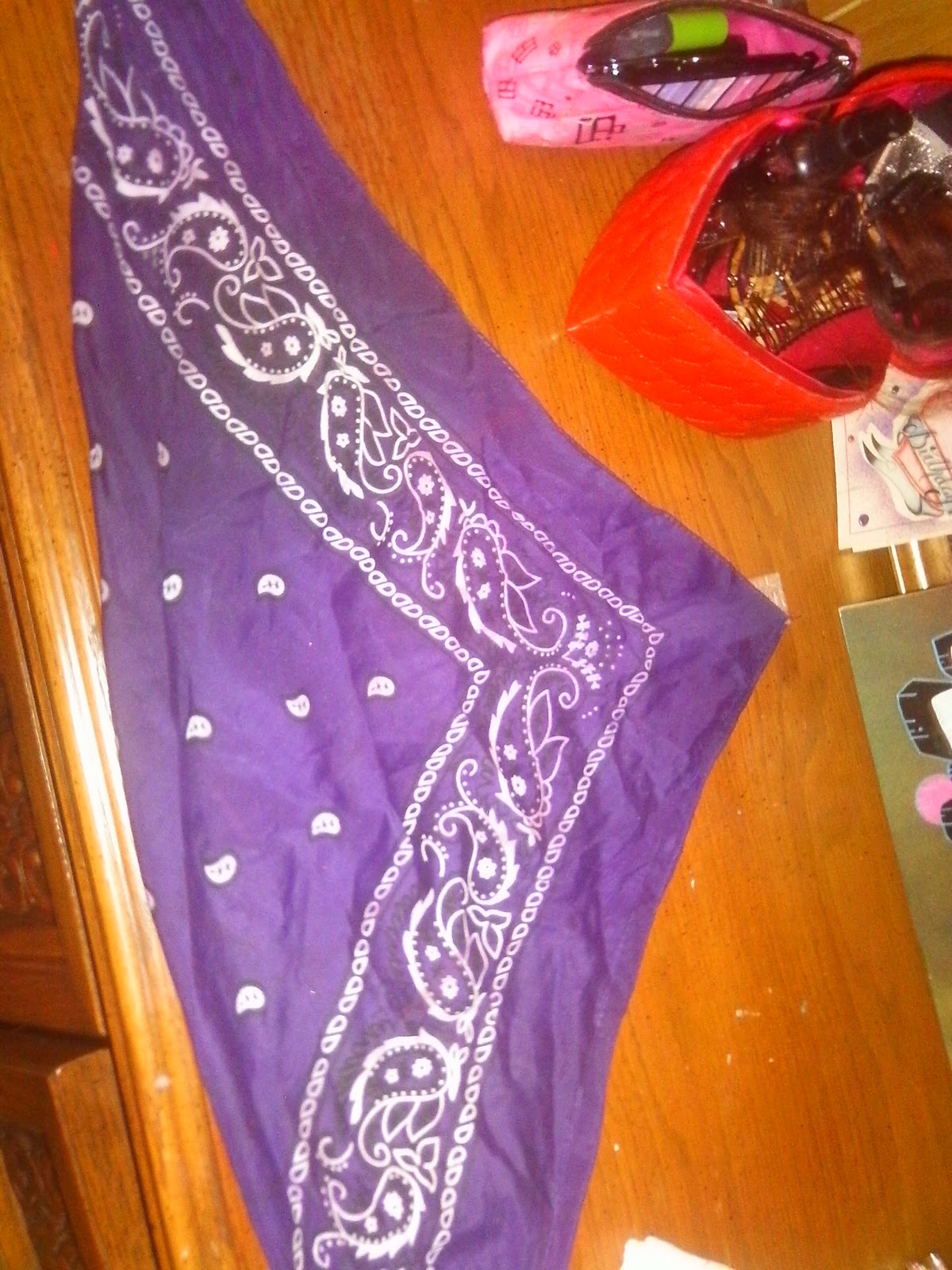 Modern Day Vampire Bandana Into Headband How To