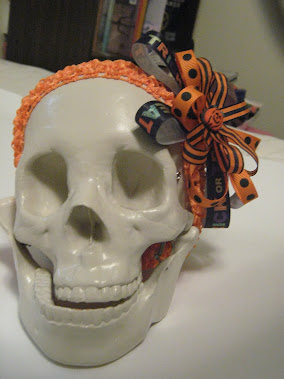halloween Bow + Headband $6.00