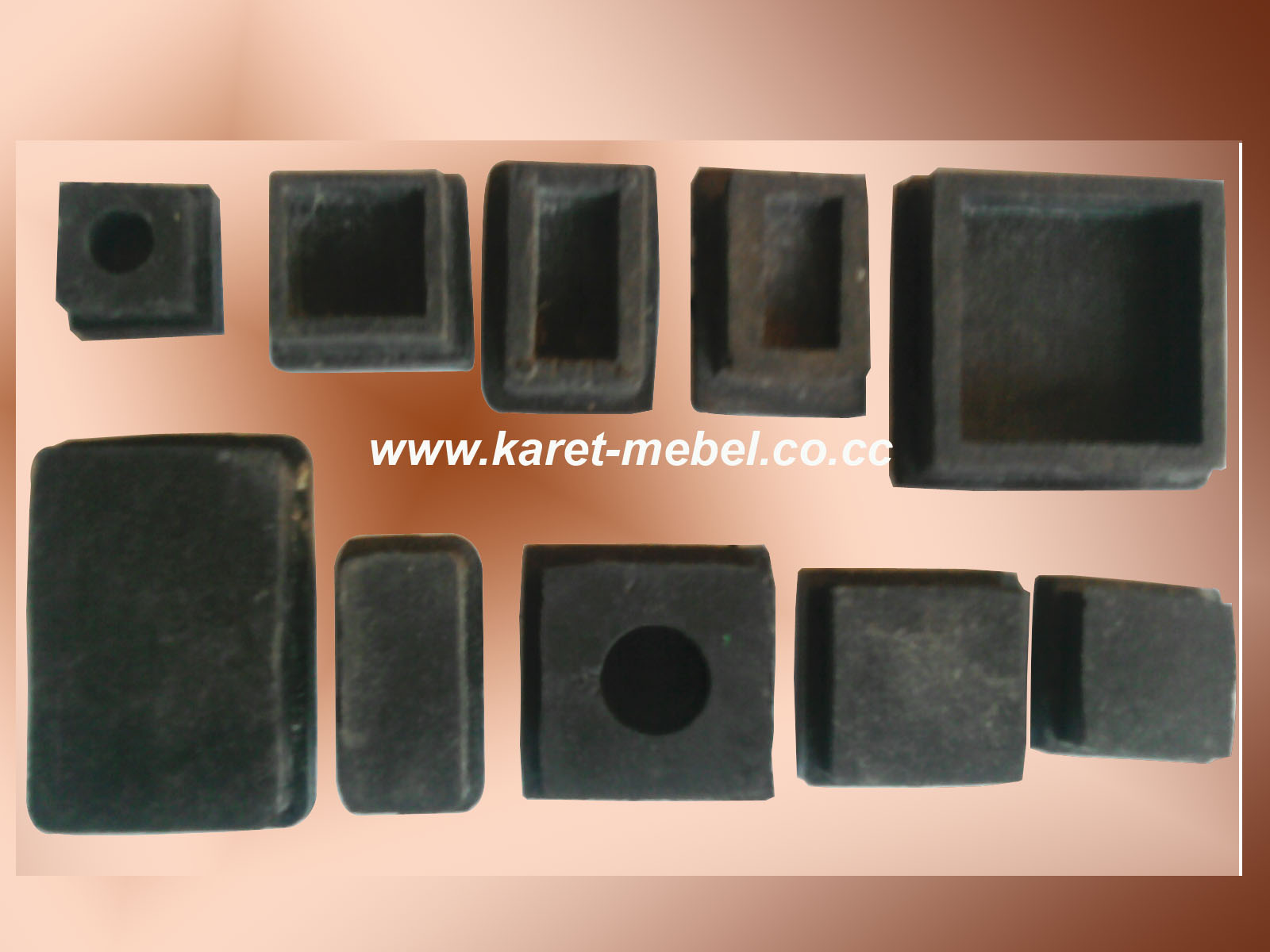 PRODUKSI KAKI KARET Dan AKSESORIS BUAT FUNITURE: Desember 2010