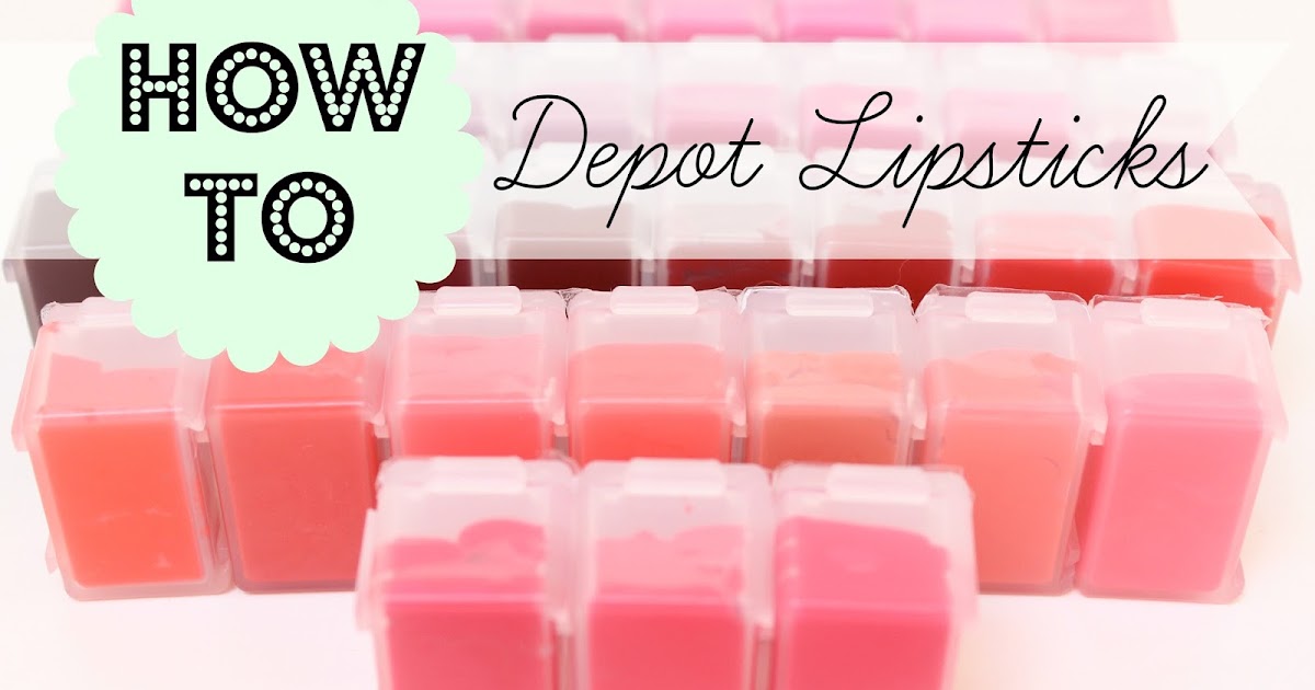 Coleyyyful A Beauty & Fashion Blog How To Depot Lipsticks Using Heat