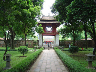 The Temple of Literature- Imperial Academy complex The Temple of Literature- Imperial Academy complex