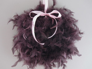 Full Brown Wreath with Pink Bow
