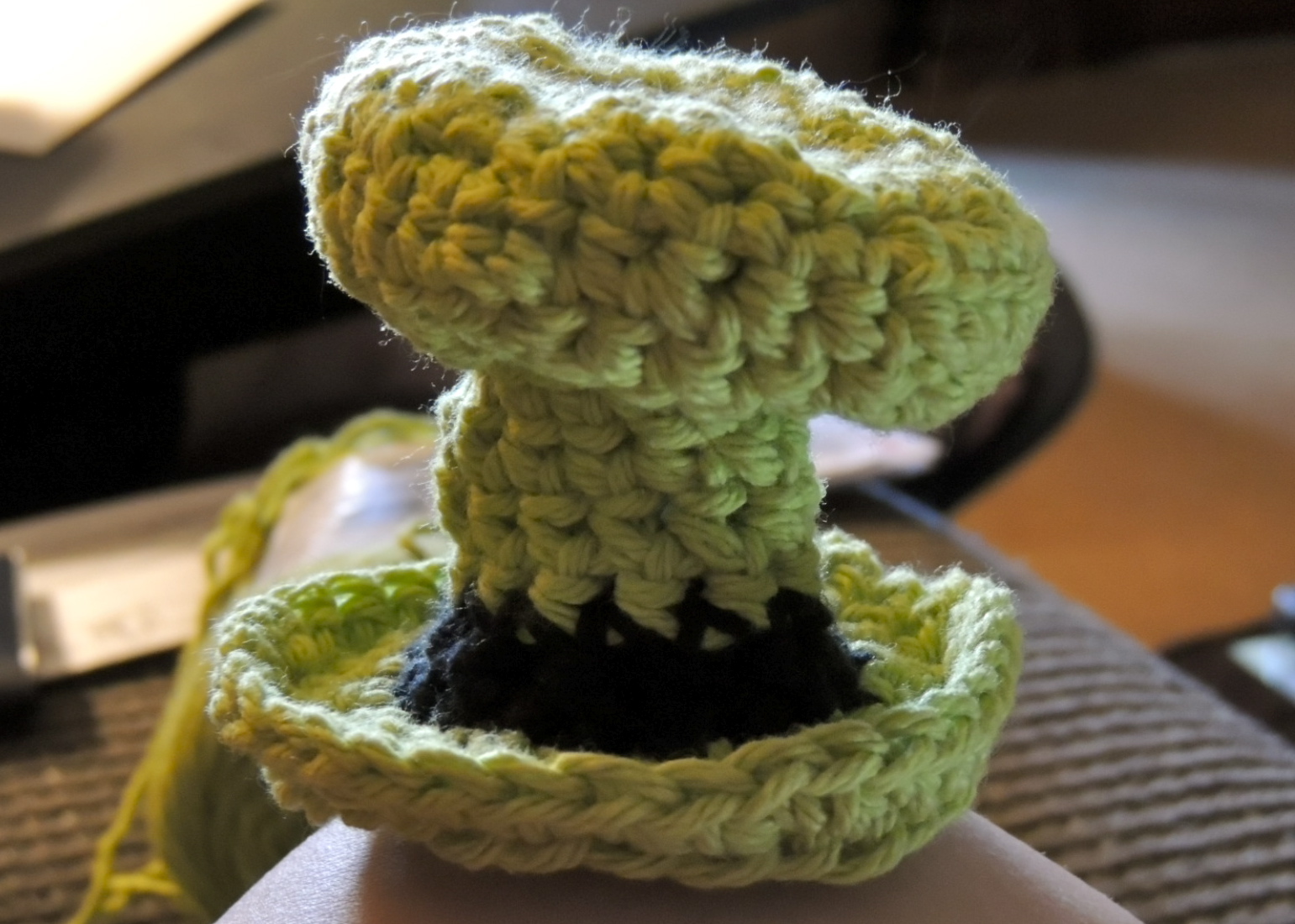 Worsted Crochet Miniature Goofy Hat for Headband