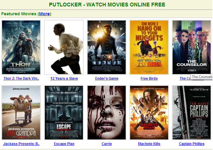 Putlocker movies,watching movies online free without downloading