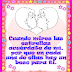 Un beso para ti amor (Frase)