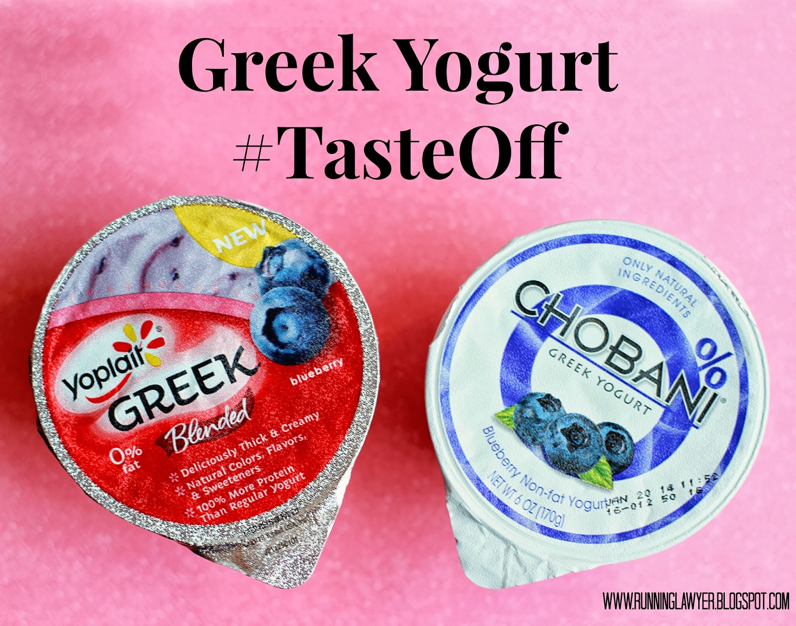 Running from the Law The Greek Yogurt TasteOff