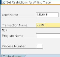 SAP ST05 trace by transaction name SAP ST05 trace by transaction name