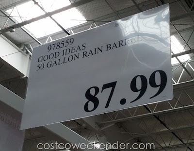 Deal for the Good Ideas Rain Wizard 50 Gallon Rain Barrel at Costco