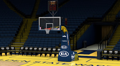 NBA 2K14 Golden St. Warriors Court Update