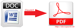 Convert MS Word File to PDF Format Convert MS Word File to PDF Format