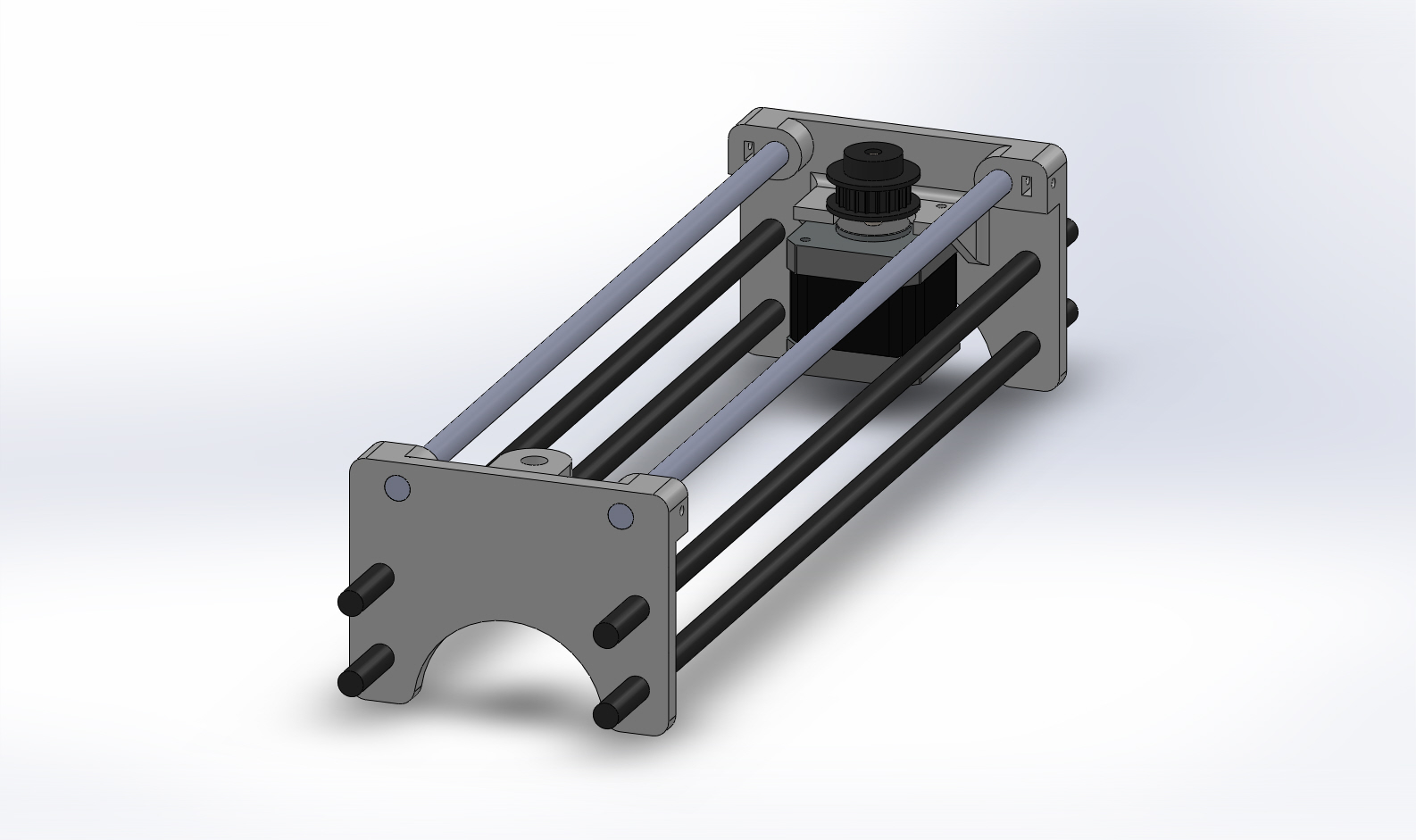3DPrintMi - Y Frame Assembled 3DPrintMi