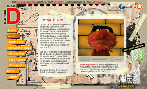 ver página web de El día D a la hora D, también (la próxima película de Javi J. Palo)