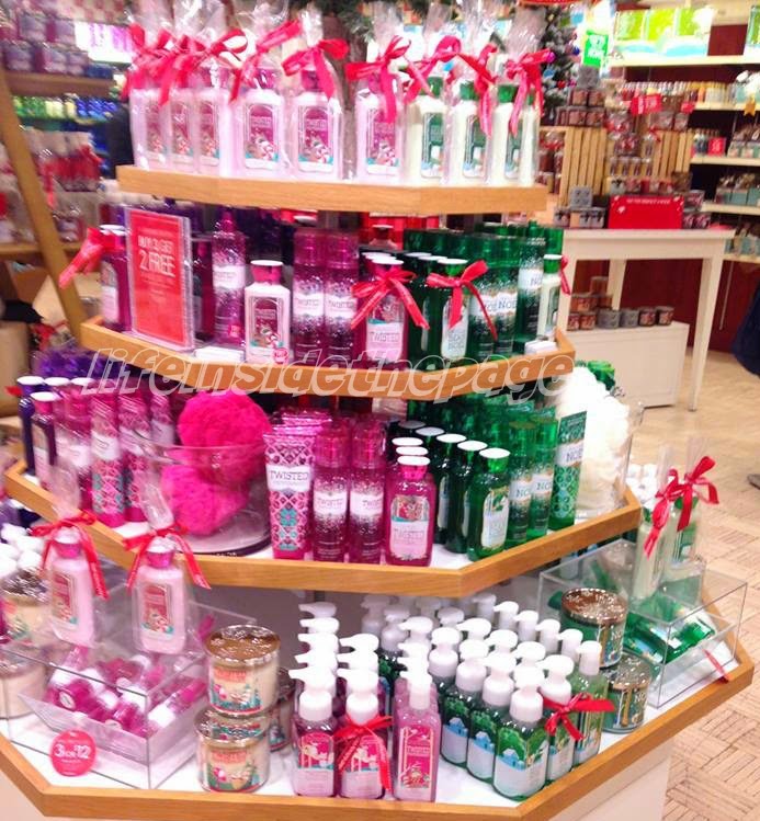 bath body works holiday floorset day november 3rd purchases bath and body works online order