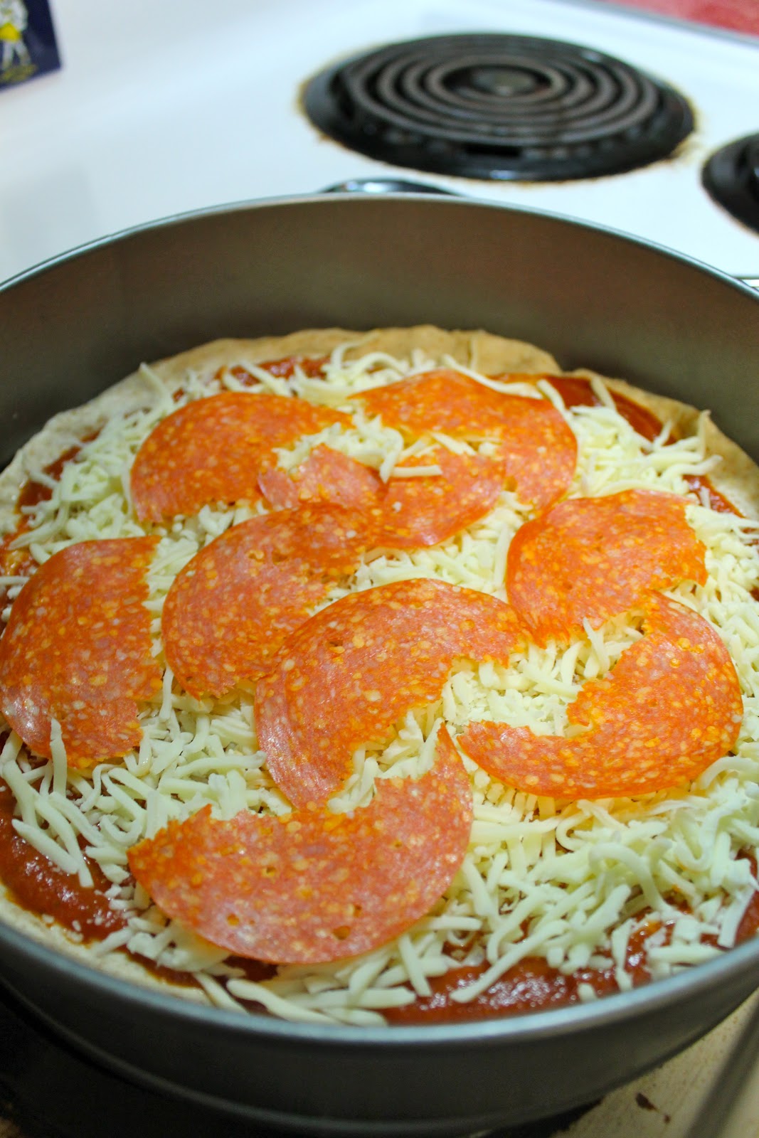 Bossy Italian Wife Pizza...In A Springform Pan!