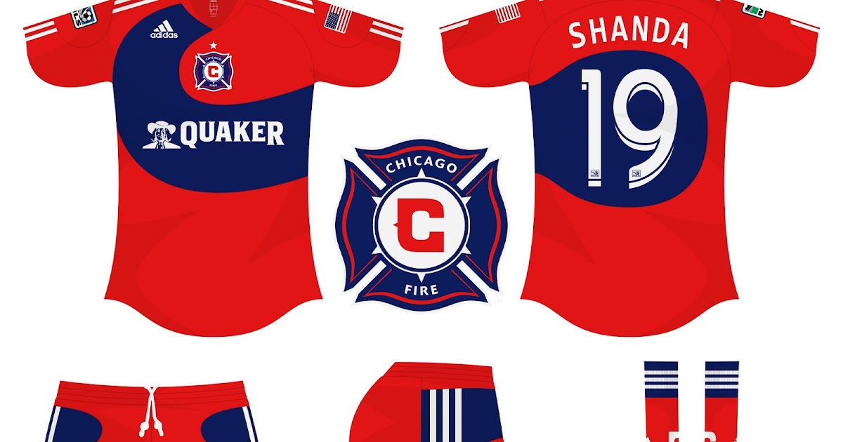 Kits Trikot Camisas Maillot Chicago Fire