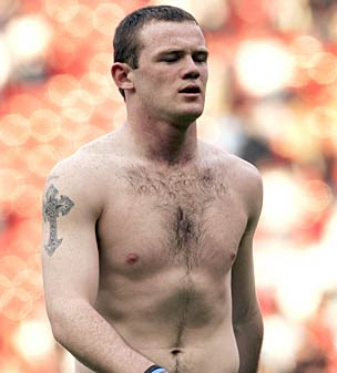 Wayne Rooney Tattoo Pictures