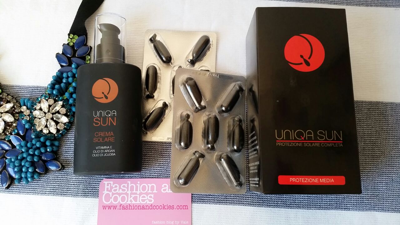 Uniqa by Pea Cosmetics products review: Uniqa Sun and Uniqa 3d cream on Fashion and Cookies beauty blog